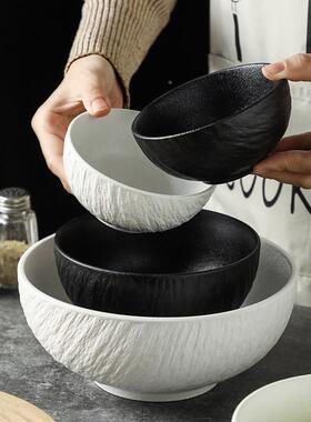 一整套高颜值OUM具碗盘餐具全套家套用装陶瓷个性餐釉下彩碗碟盘