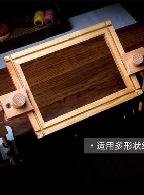 绣架绣绷支夹桌面F97M8S68式绣架框固定手工d绣iy刺法工夹具十字
