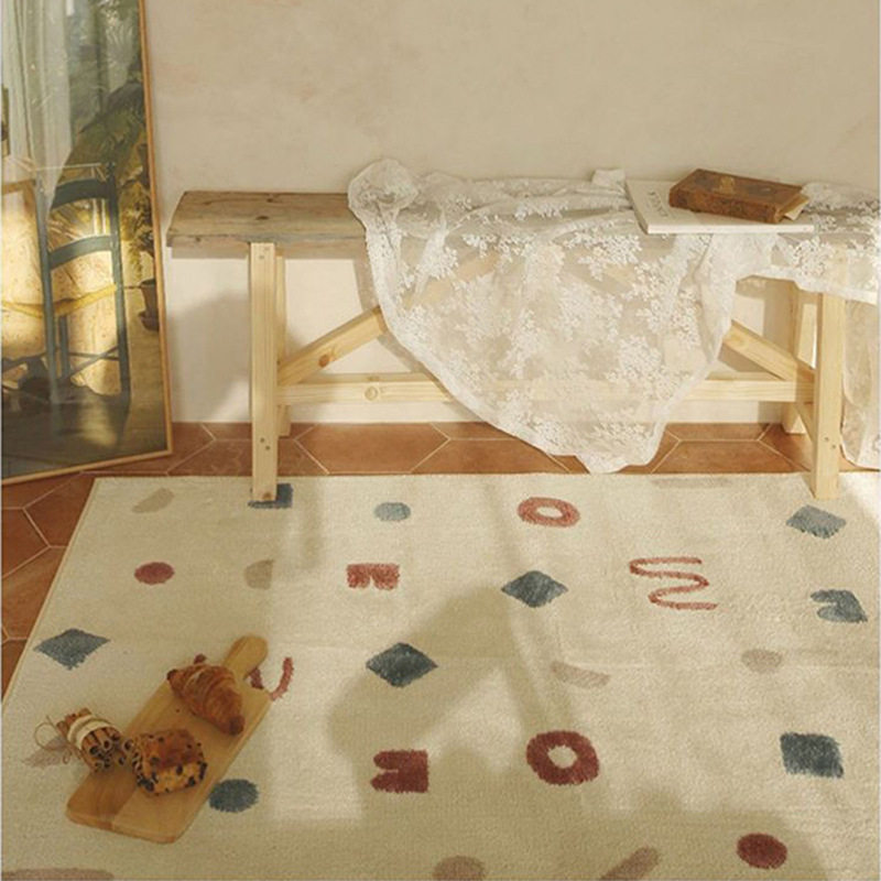 卡通可爱客厅卧室地毯床边毯儿童房防摔地垫爬行垫家用茶几沙发垫,居家布艺,地毯,淘宝优惠券,粉丝福利购,淘宝优惠卷