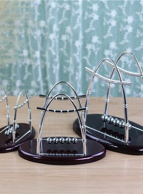 物理撞球摆件牛顿摆球办公室桌面工艺品创意礼品生日礼物解压神器