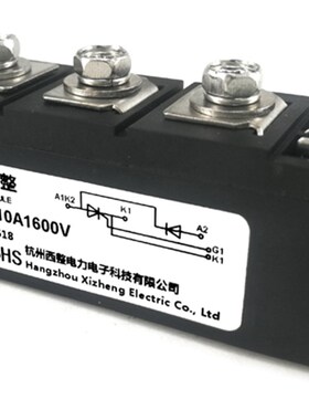 110A晶闸管可控硅200模块MFC160A1600V MFC160-16半控模块MFC160A