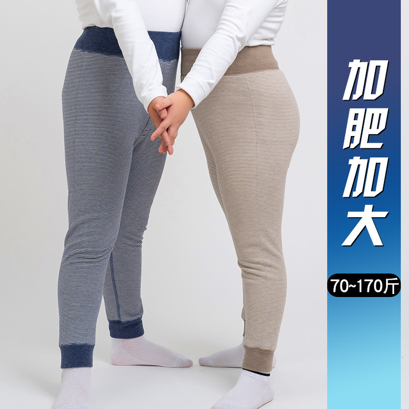 胖男童加肥加大保暖裤大童加厚胖女童德绒棉裤儿童打底加绒裤秋冬