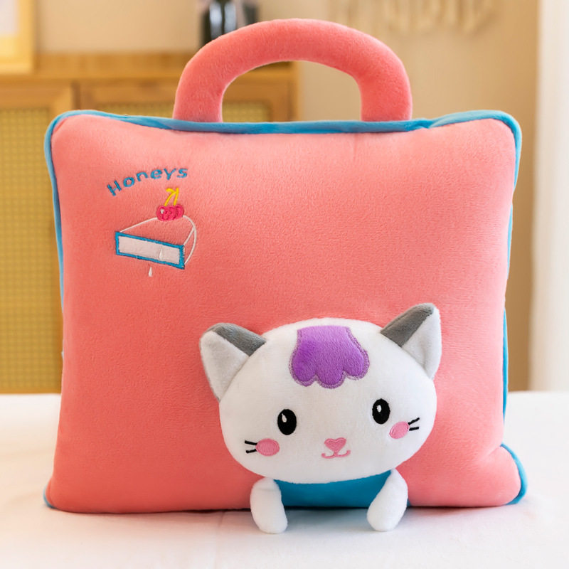 卡通抱枕被子两用二合一折叠靠枕毯子汽车办公室午睡枕头毛毯夏季,居家布艺,抱枕被,淘宝优惠券,粉丝福利购,淘宝优惠卷