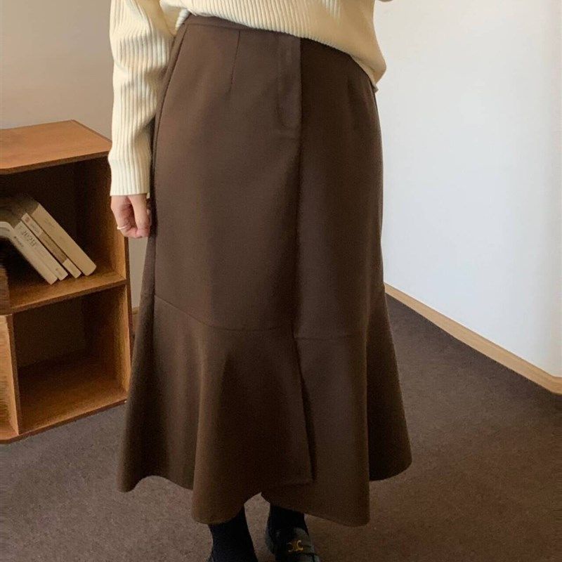 微胖的喵喵 大码梨形mm春季显瘦气质百搭高腰鱼尾半身裙子女 8312,女装/女士精品,大码半身裙,淘宝优惠券,粉丝福利购,淘宝优惠卷