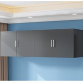 衣柜加高顶柜上墙壁吊柜阳台飘窗储物柜落地柜被柜被厨柜收纳定制