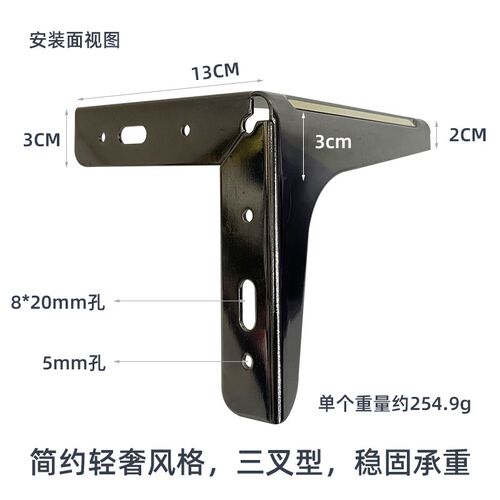 新款铁艺材质轻奢家具腿沙发脚茶几腿电视柜脚玄关柜脚地柜脚配件