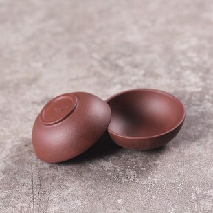 驯砂记茶杯手工宜兴市原矿紫砂中槽青50cc泡工夫茶小茶杯茶碗口杯