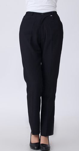 裤子厨房厨师服工作裤酒店餐厅男女工作裤黑色西裤松紧带餐厅蛋糕