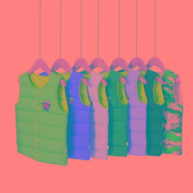 春秋冬季新款儿童羽绒棉马甲男童加厚背心外穿女童婴幼儿宝宝马甲