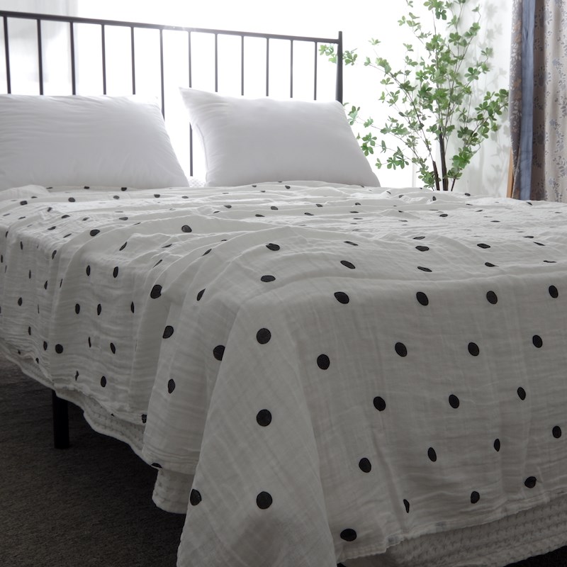 A类双层纱布床单纯棉卡通柔软亲肤全棉盖毯夏季毛巾被薄毯子睡单