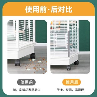 新型大号鸟笼子鹦鹉笼专用玄凤虎皮牡丹文鸟葵花家用豪华生态别墅