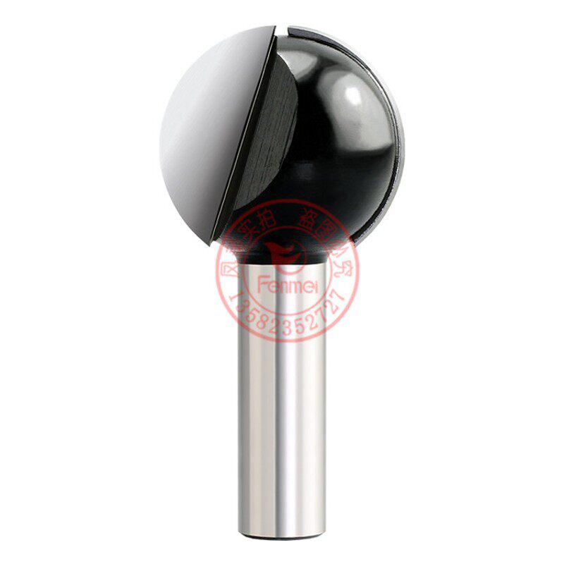 蜀锋工业级手把丸球刀镂铣雕刻机球头的圆底刀拉手刀扣手刀圆弧刀