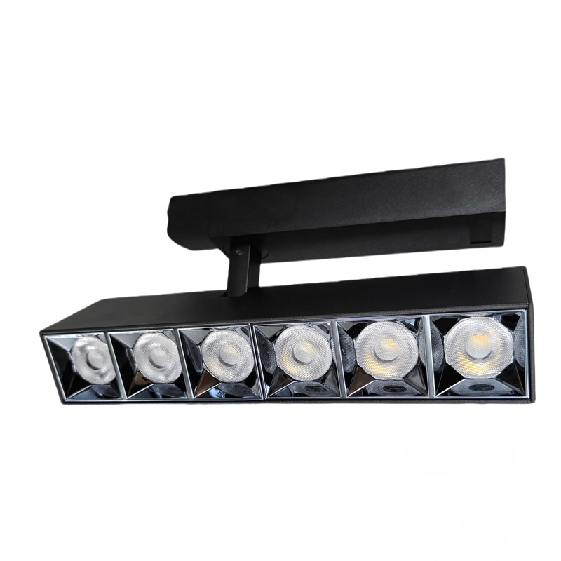 轨道射灯,陶瓷展厅店铺专用射灯,30W多款角度及光色