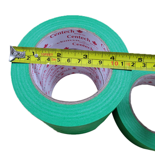 高粘绿色美纹纸分割线外墙专用真石漆分格胶带水包砂水仿砖分色纸