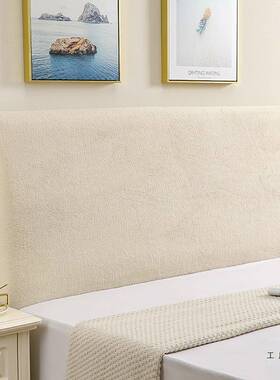 弹力各种形状F5M66T6H绒床都可床头罩头套弧形式半圆中欧式全包加