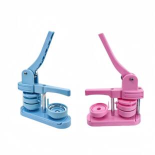 新款58MY旋转唧自制机M美术手绘动漫徽章旋转吧唧胸章DI安全针吧