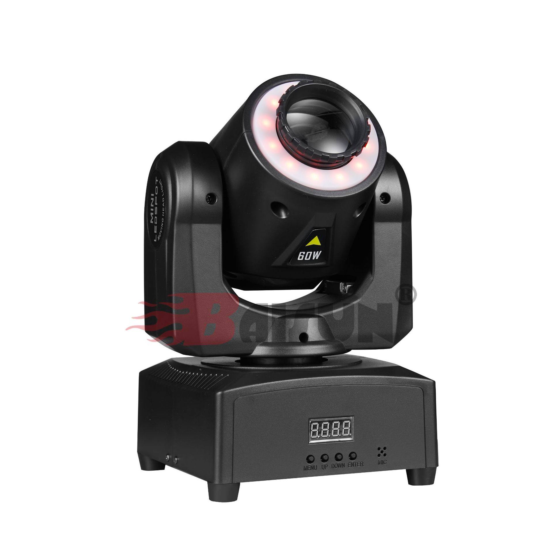 新款 30W/60W图案小摇头灯带光圈舞台灯光束灯染色灯摇头灯灯具