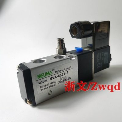 电磁阀NEUMA NVA-6521-P外部气控先导NVA-652-PT IP二位五通换向