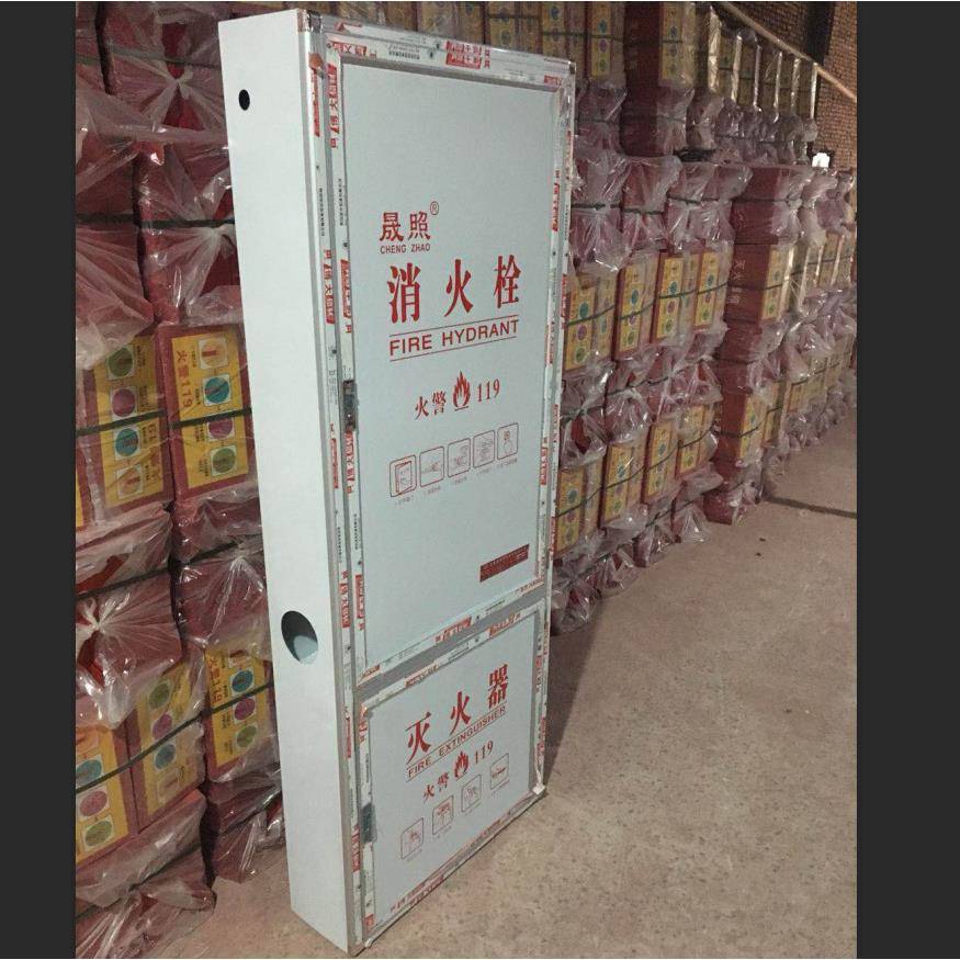 厂家直销铝合金消火栓箱1800*700生产防箱室内消消火栓火箱灭器箱
