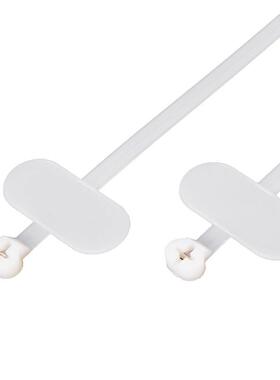 标牌扎带8VMK*24m100pcs电缆0卡束m线嵌入式扣船用尼龙标签扎带