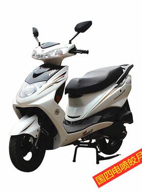 国KH125T-6四电喷迅鹰踏板摩托车女助燃油力车男摩托车款两轮踏板