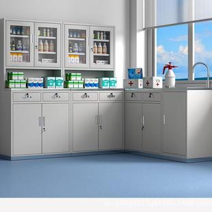 诊所药柜配药台医院西药柜处置台牙科医美宠物柜子诊疗台医用