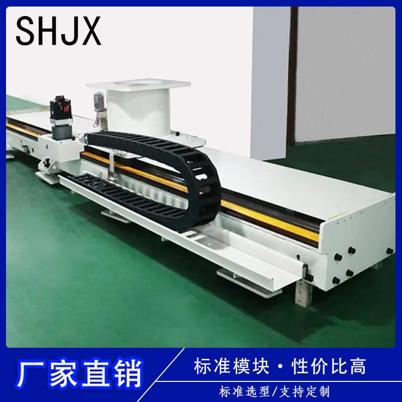 地面轨道焊接CNC上下料工业机器人行走轴防踩踏地轨