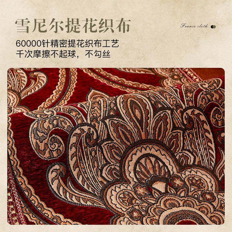 美式轻奢旗温莎堡-桌欧视式奢华餐桌家用高布档茶几长条电柜鞋柜