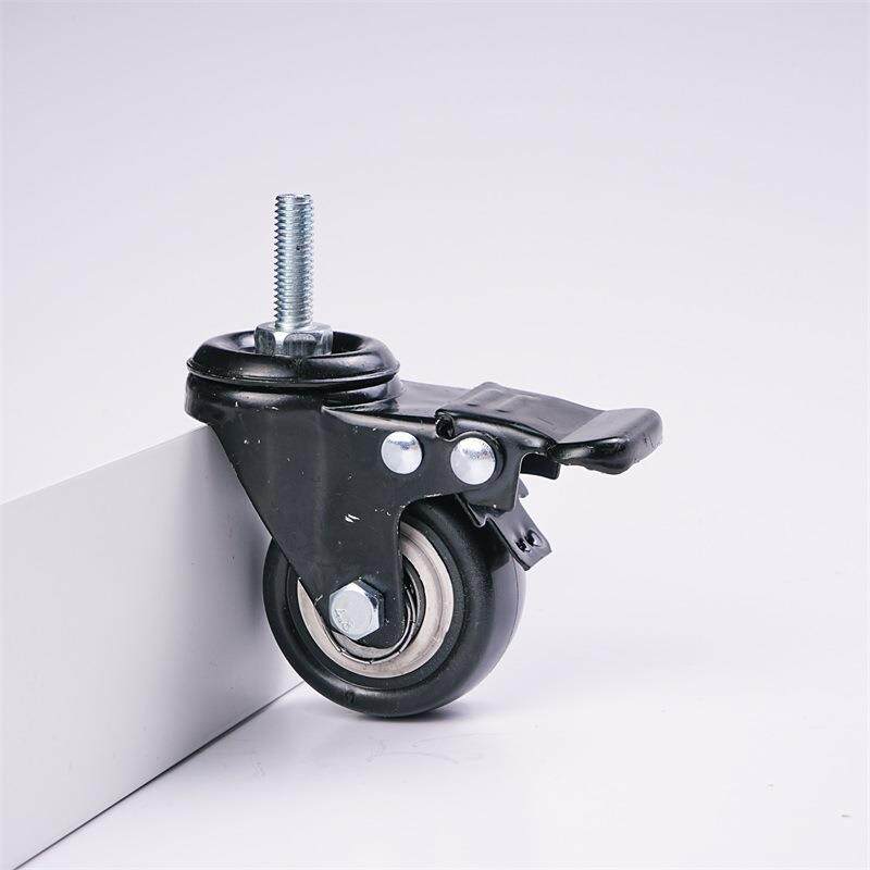 厨事优家287用货架架轮子滑置轮可移物动带脚刹两个脚无刹万向轮