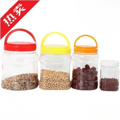 892蜂塑料瓶加厚1斤2斤3斤45斤装蜜瓶糖斤子咸蜜菜密封罐透明