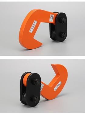 厂家P钩DQ单板吊62钳钢板夹具吊TT2T3T15T8水平模锻钢板吊钳