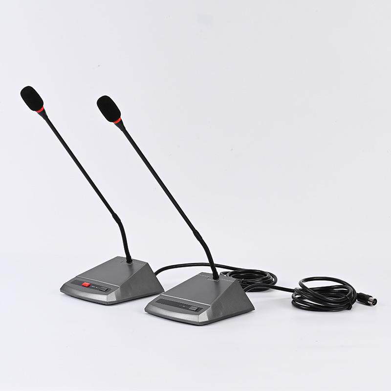 讨论型有拉手会议系统手麦筒克风桌面鹅颈话视线像型会议ccs7100