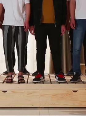 新简实木床1米8AVK出松木人床经济型1.5m租约房简易单人双床床架