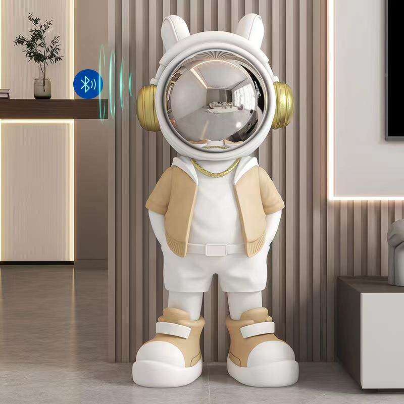 太空人落地室宇航员摆件客厅电视柜发旁家居装品沙办BZF公公司大