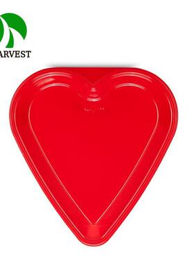 创意一性餐爱盒心形BMA外卖次寿司蛋糕打包红20盒0套/箱