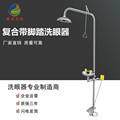 急不睿英304锈钢复合式紧EDF喷淋洗器验厂眼洗眼器