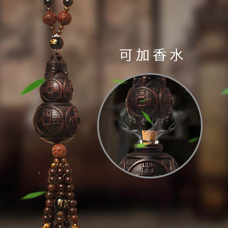 高档桃木葫芦137载车内吊饰创意汽摆车挂件车装用饰品件品