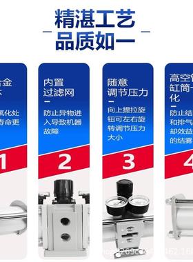 VBB649A气动增压阀气体增泵VA10A/2压0A空气压缩增器压储气罐气缸