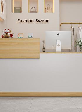 接待台KXZ商吧台桌收银台台店铺小型简约现代超市服装店餐铺饮店