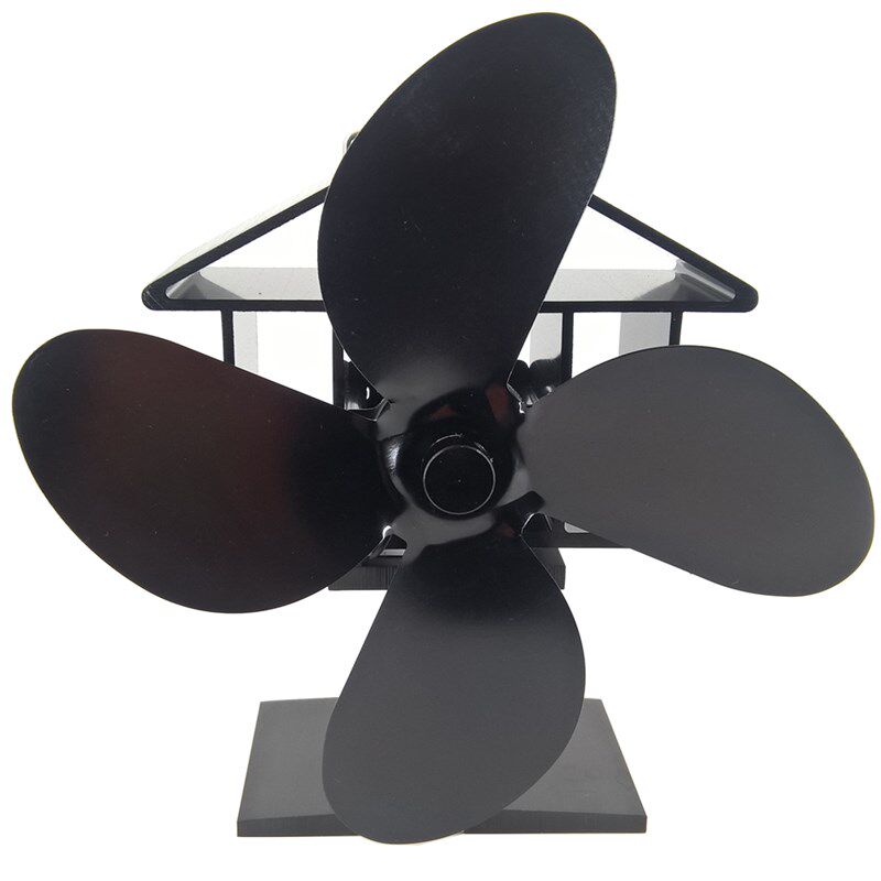 壁炉冰钓风扇帐篷取暖炉热能扇循环供暖不用电温差发电节能大风量