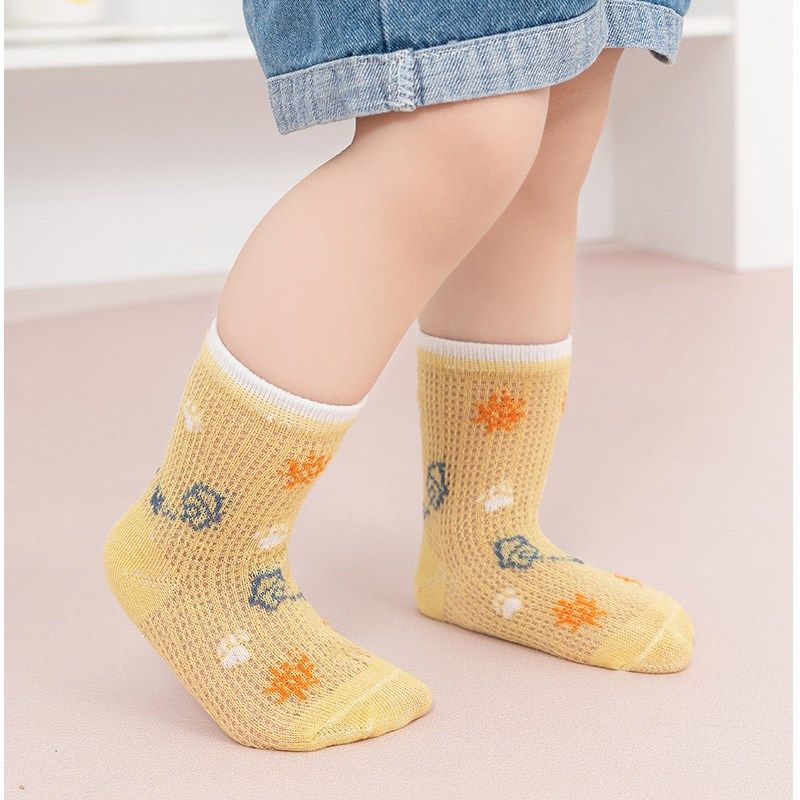 A类儿童宝宝春夏薄款网孔袜子男女童婴儿网眼中筒木耳边卡通袜子,童装/婴儿装/亲子装,儿童袜子(0-16岁),淘宝优惠券,粉丝福利购,淘宝优惠卷
