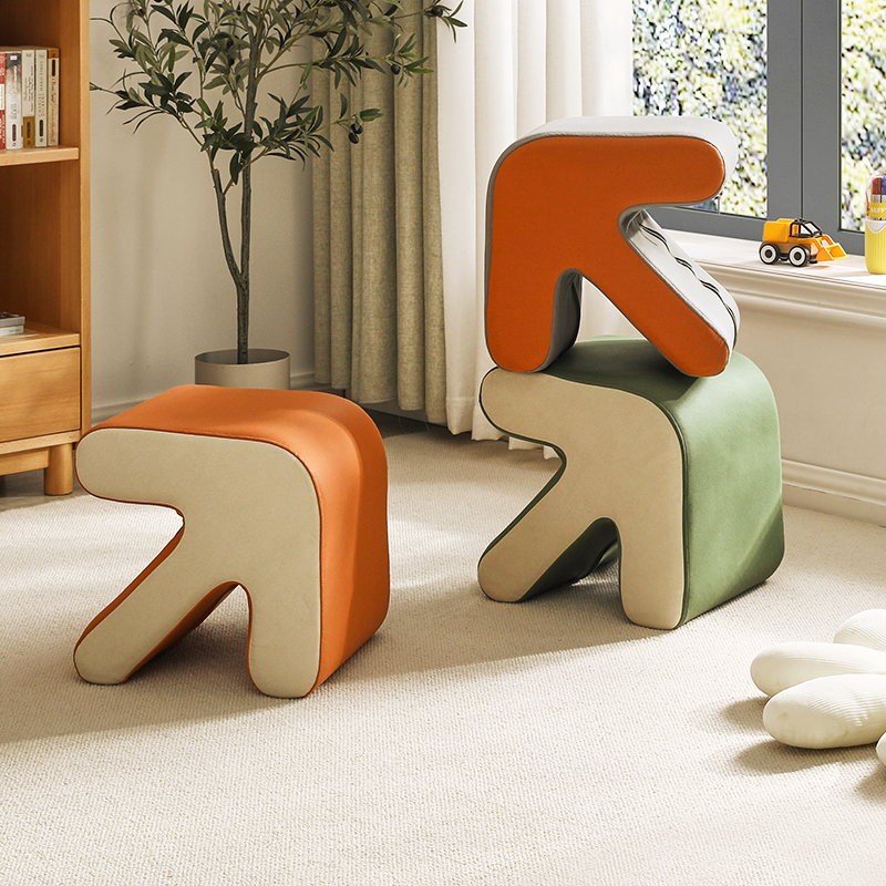 换鞋凳穿鞋凳家用进门口入户板凳轻奢沙发创意窄可坐小凳子皮矮凳