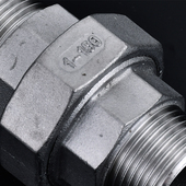 304不锈钢外螺纹活接内外牙由任由令平面双头外丝活接头4分6分1寸