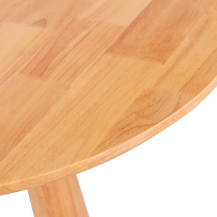 咖啡厅单腿圆桌方桌奶茶店独腿实木餐桌阳台快餐店实木洽谈桌定制