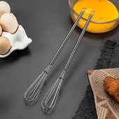 手动迷你小打蛋器304不锈钢搅鸡蛋神器手持家用 搅拌棒蛋抽辅食