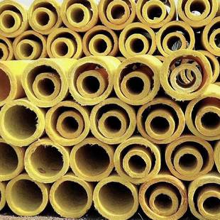 离心玻璃棉管锅炉蒸汽管道保温管复合铝箔玻璃棉管壳现货