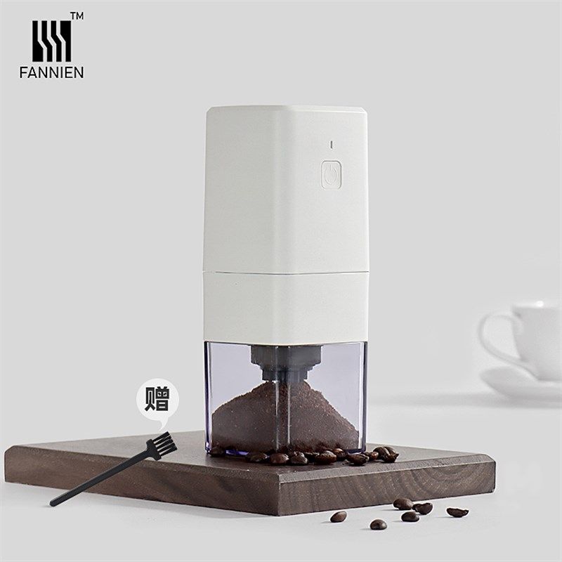 电动磨豆机家用小型手动咖啡豆研磨器便携全自动粉碎机手磨咖啡机