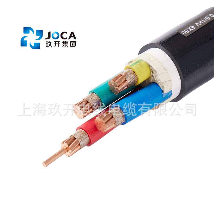 WDZCN-YJY23 3+2芯10 16 35 50平方铜芯铠装埋地电力低压电缆线