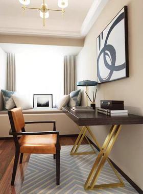 奢金属铁茶艺桌脚桌腿定餐作办公吧台轻梳妆台几脚CPW不锈钢支架