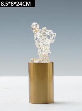 客后现代透明太湖石软装饰品家居关电品视柜酒柜橱窗玄艺术GCL摆